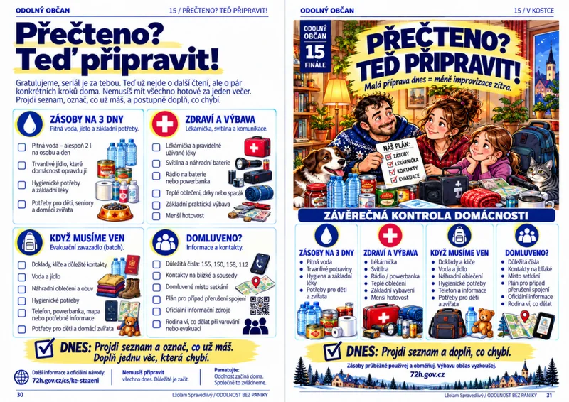 Informační karta Odolný občan: Přečteno. Teď připravit.